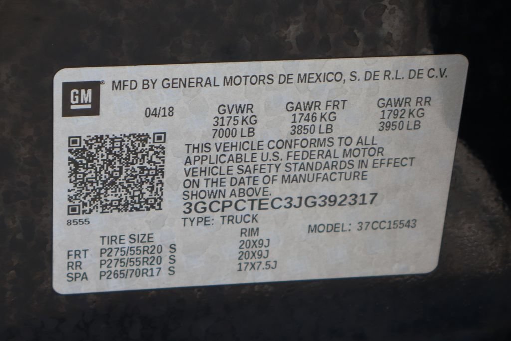 Used 2018 Chevrolet Silverado 1500 High Country RWD image 57