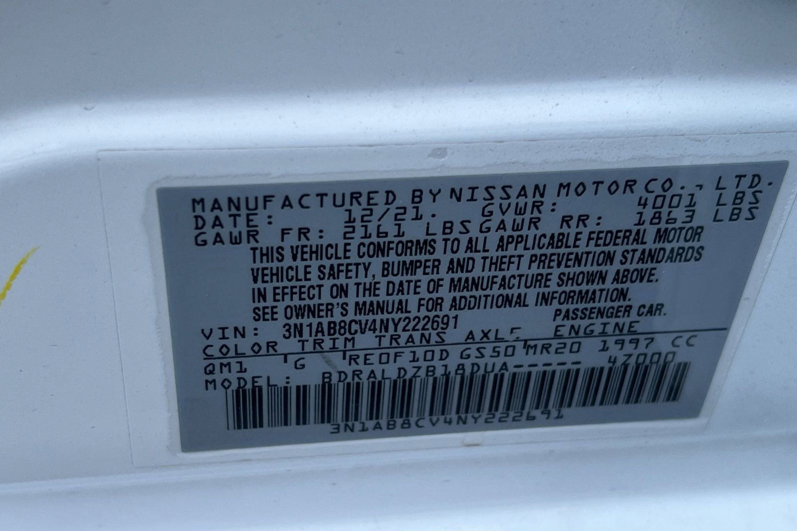 Used 2022 Nissan Sentra SV image 30