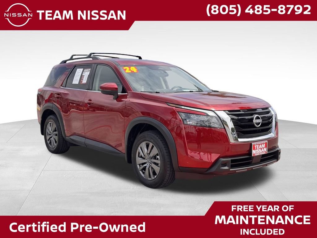Certified 2024 Nissan Pathfinder SV w/ SV Premium Package