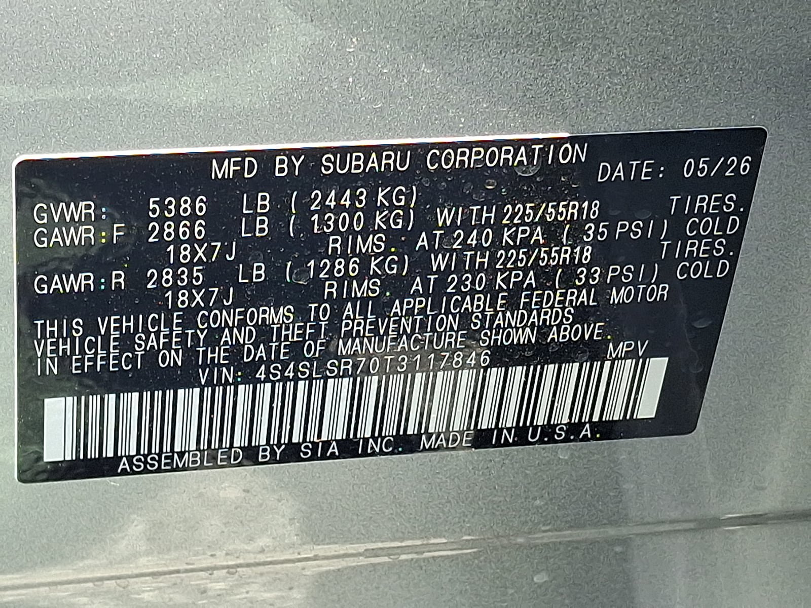New 2026 Subaru Forester Touring AWD/4WD image 20