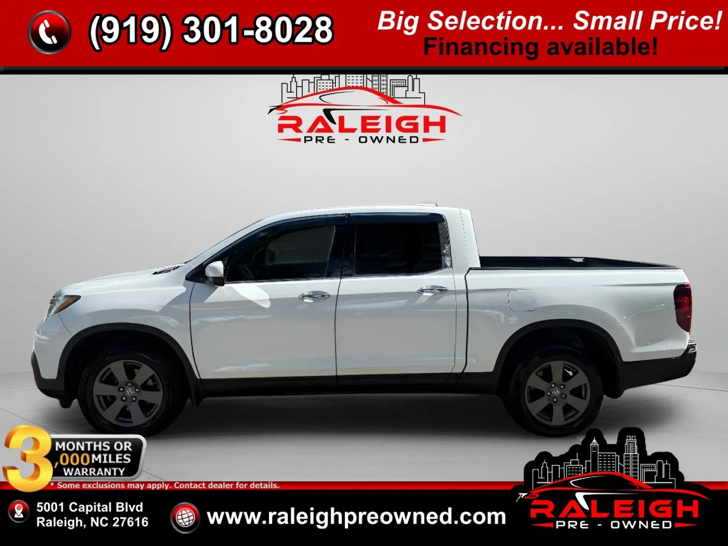 Used 2020 Honda Ridgeline RTL-E