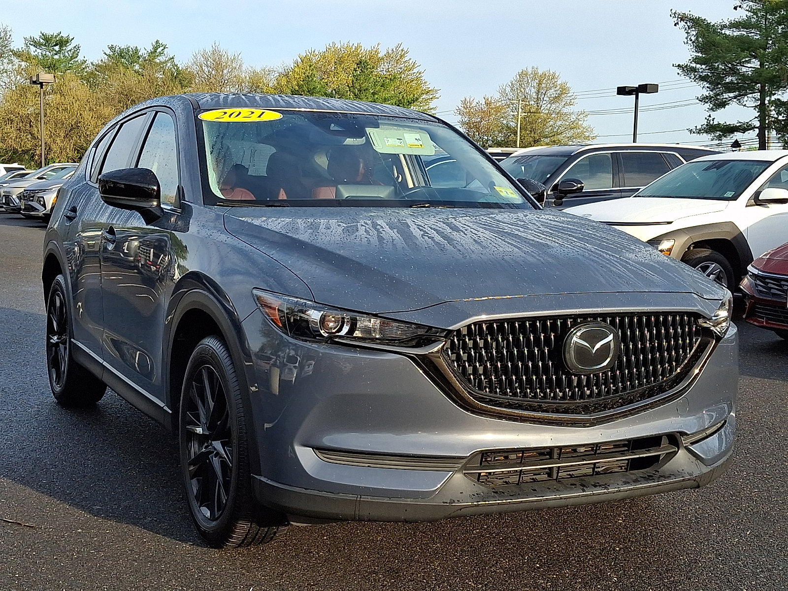 Used 2021 MAZDA CX-5 Carbon Edition image 3