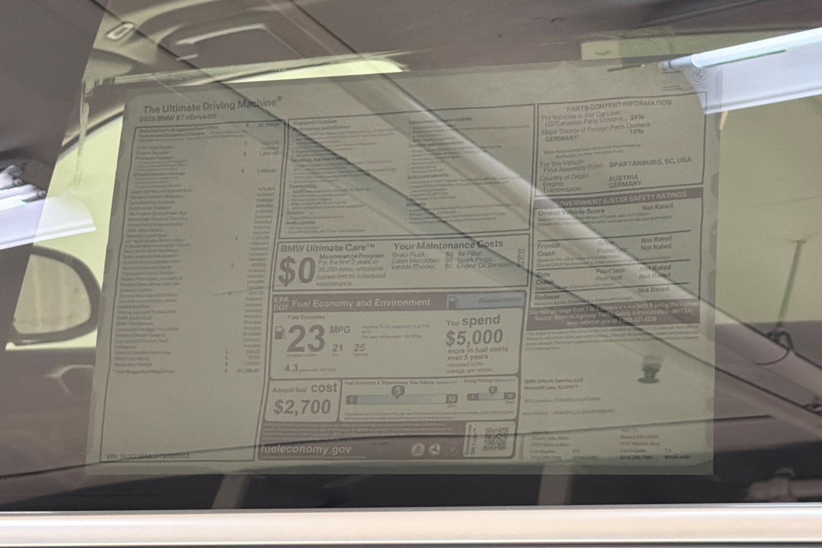 New 2026 BMW X7 xDrive40i w/ Premium Package image 31