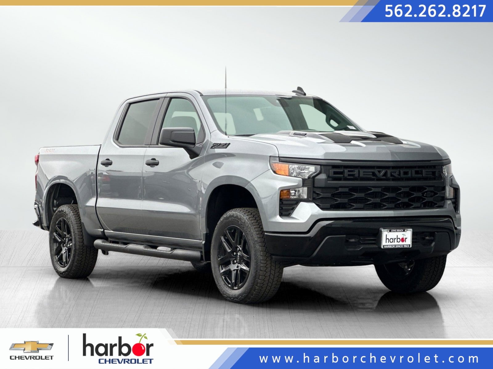 New 2025 Chevrolet Silverado 1500 Custom Trail Boss w/ Turbomax Blackout Package