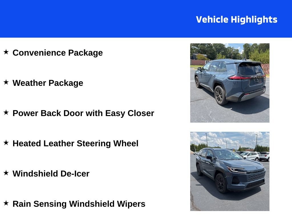 Used 2026 Toyota RAV4 SE w/ Convenience Package AWD/4WD image 4
