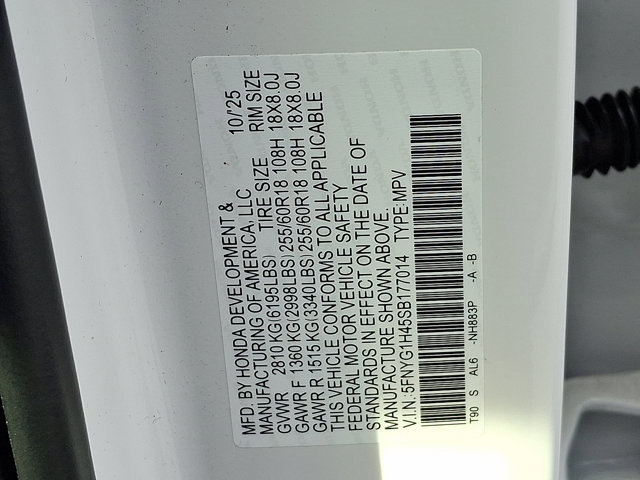 Certified 2025 Honda Pilot EX-L image 29