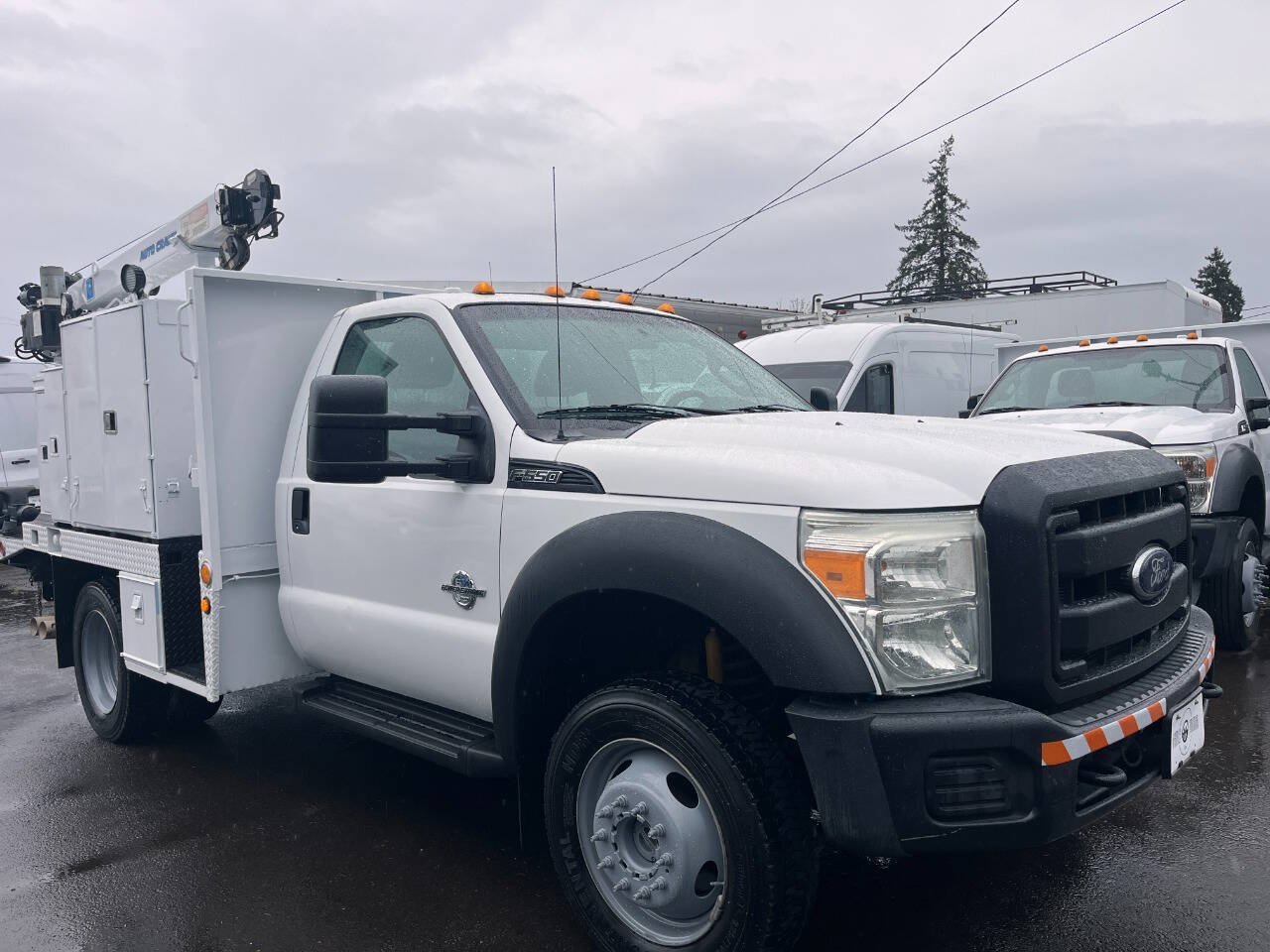Used 2012 Ford F550 4x4 Regular Cab Super Duty w/ Payload Upgrade Pkg image 2