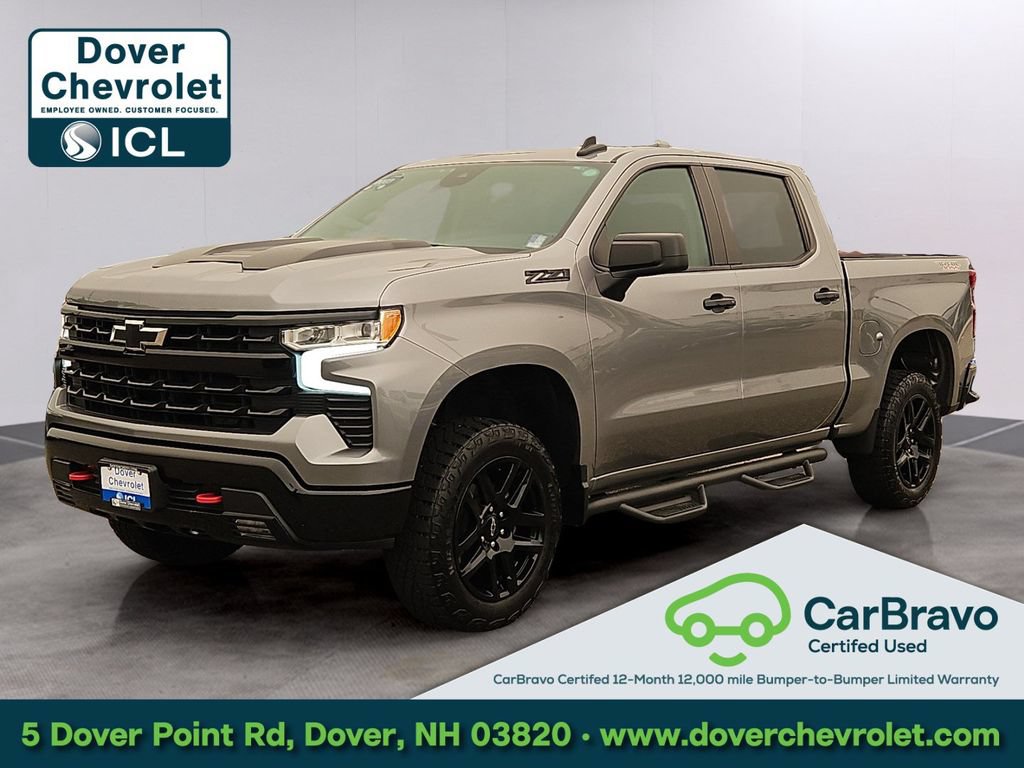 Certified 2023 Chevrolet Silverado 1500 LT Trail Boss w/ LPO, Dark Essentials Package AWD/4WD image 1
