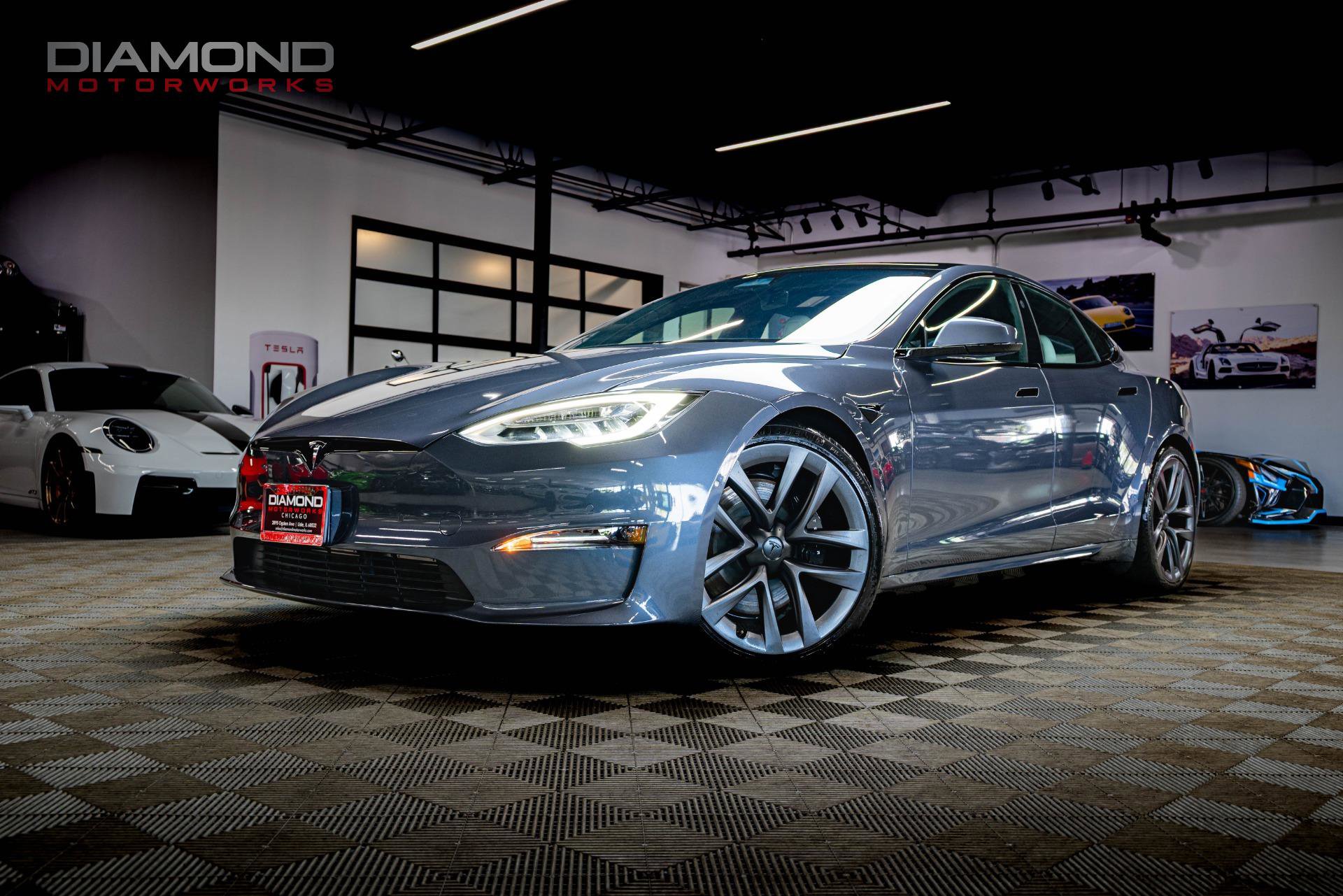 Used 2022 Tesla Model S Plaid AWD/4WD image 1