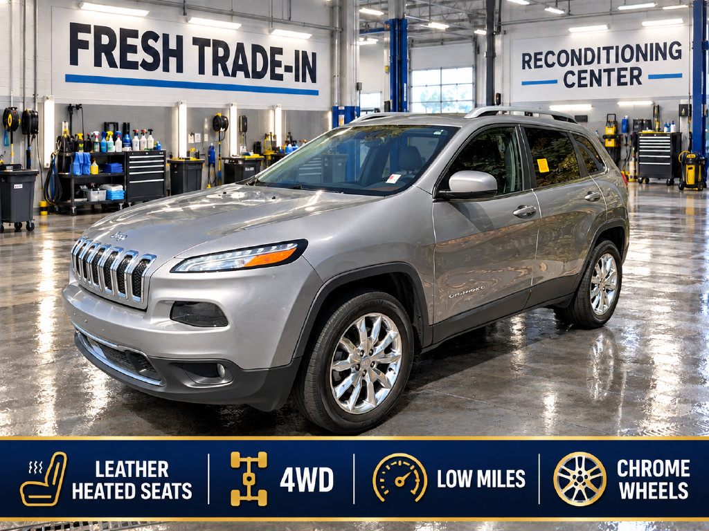 Certified 2017 Jeep Cherokee Limited