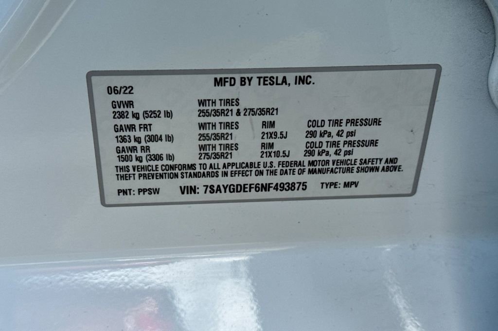 Used 2022 Tesla Model Y Performance AWD/4WD image 27