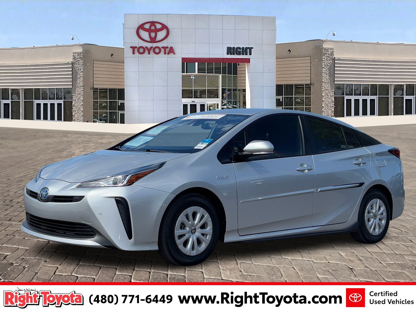 Certified 2020 Toyota Prius LE