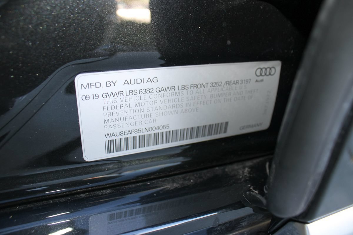 Used 2020 Audi A8 L 4.0T w/ Executive Package AWD/4WD image 52