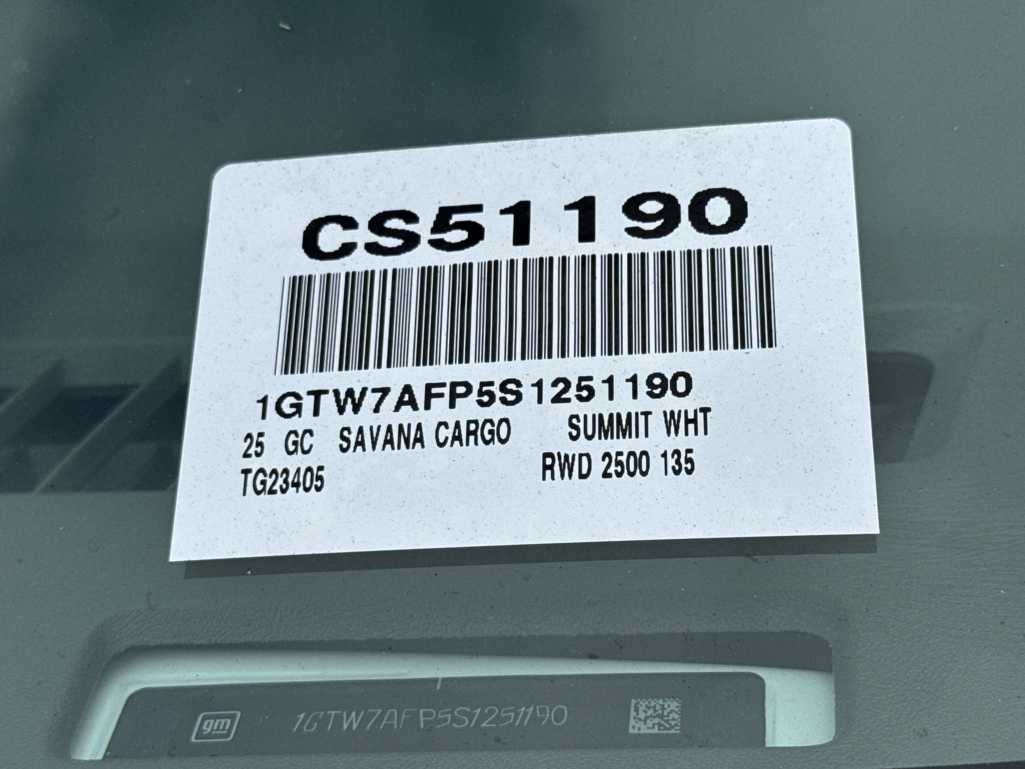 New 2025 GMC Savana 2500 w/ Driver Convenience Package image 37