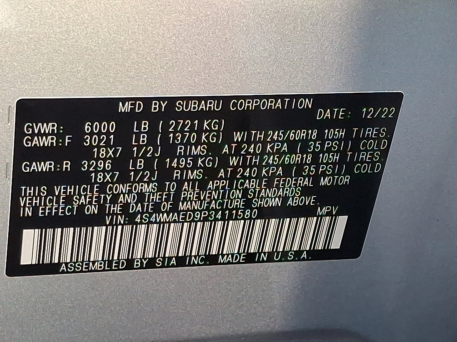 Certified 2023 Subaru Ascent Premium w/ Convenience Package image 28