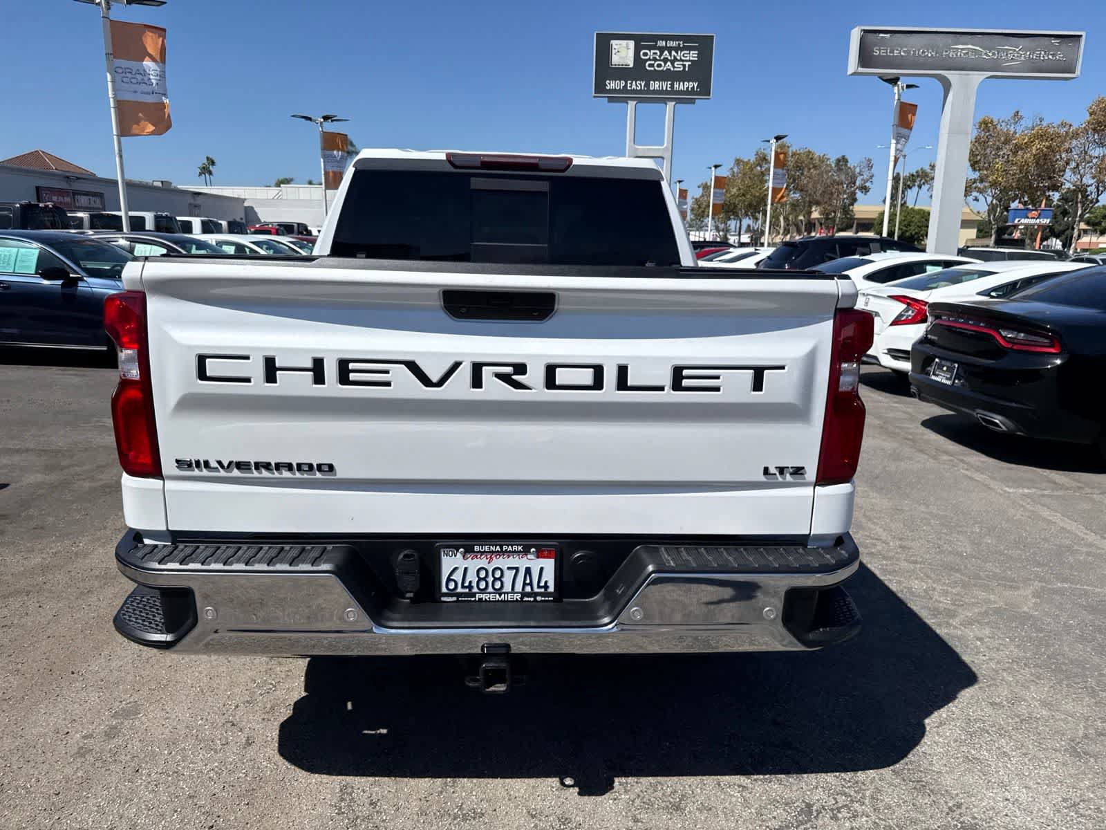 Used 2021 Chevrolet Silverado 1500 LTZ w/ LPO, Dark Essentials Package RWD image 18