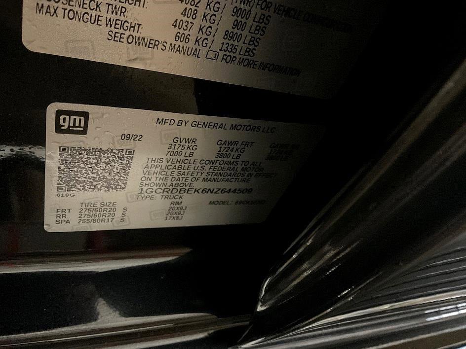 Used 2022 Chevrolet Silverado 1500 Custom image 30