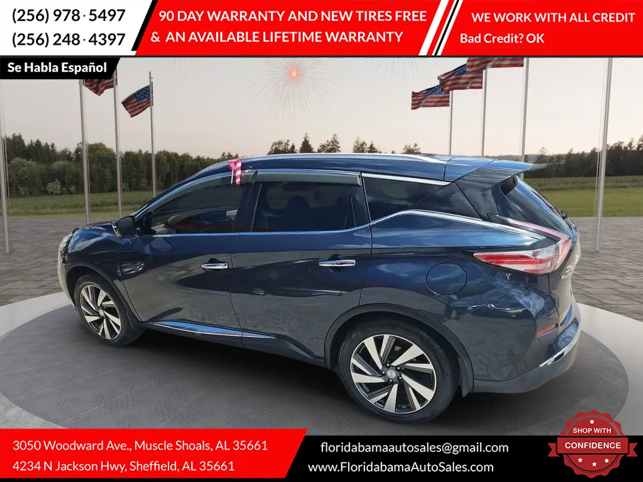 Used 2015 Nissan Murano Platinum w/ Platinum Technology Package image 3