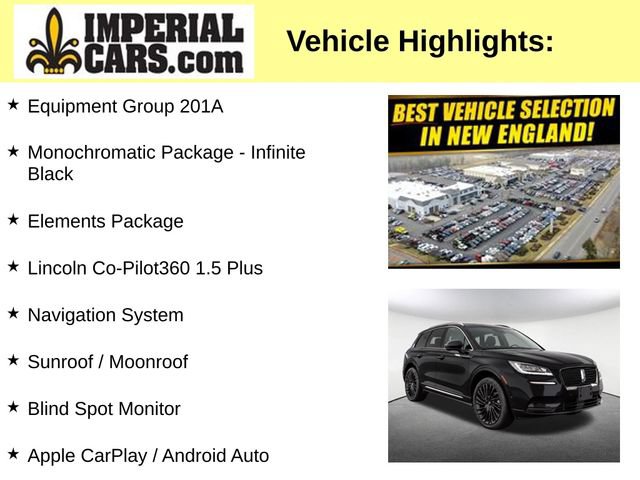 Used 2022 Lincoln Corsair Reserve w/ Equipment Group 201A AWD/4WD image 3