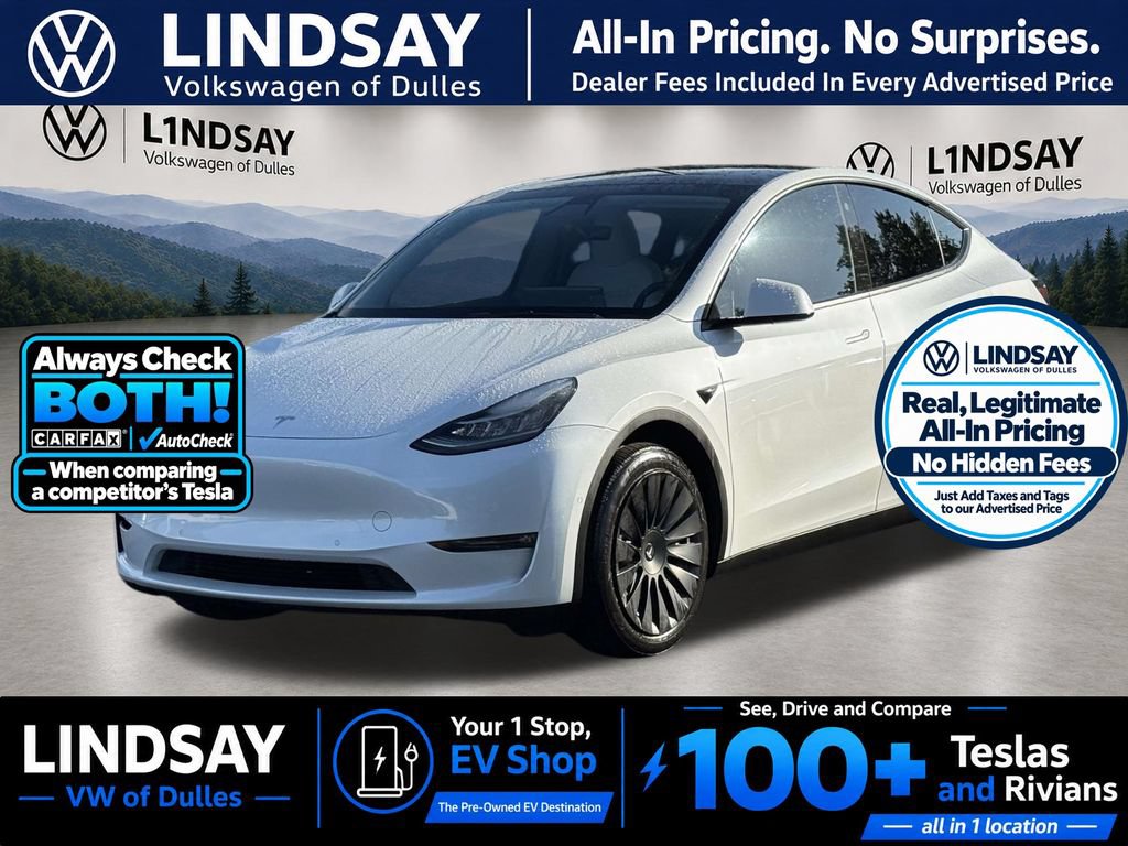 Used 2021 Tesla Model Y Long Range AWD/4WD image 4