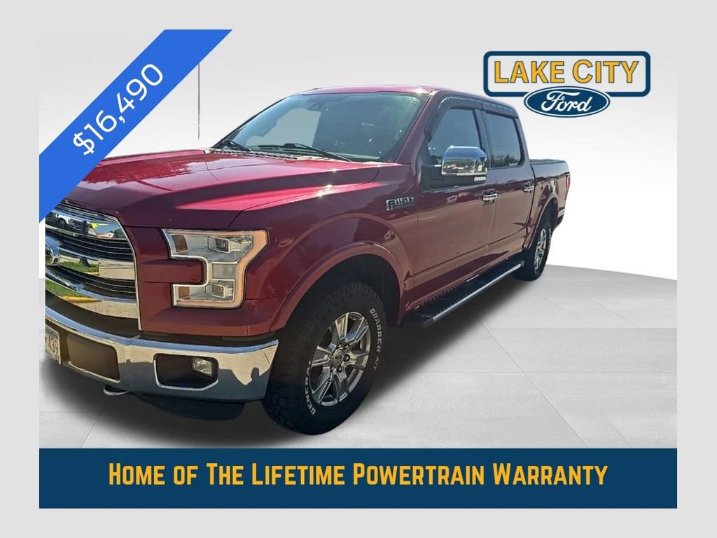 Used 2015 Ford F150 Lariat w/ Equipment Group 502A Luxury