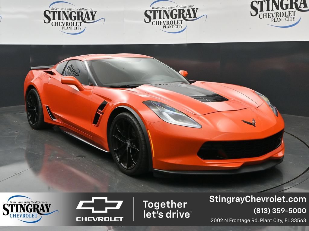 Used 2019 Chevrolet Corvette Grand Sport w/ Battery Protection Package RWD 360° Tour