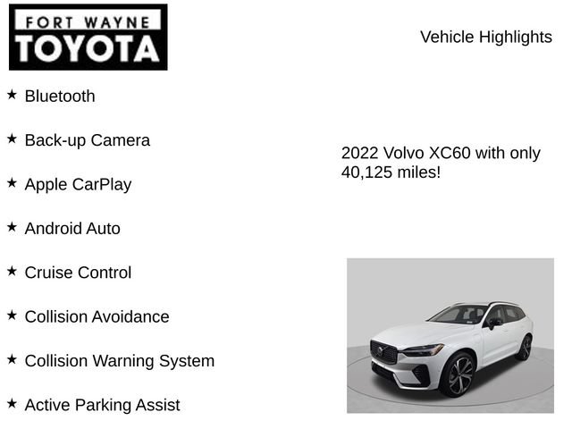 Used 2022 Volvo XC60 T8 R-Design w/ Advanced Package AWD/4WD image 8