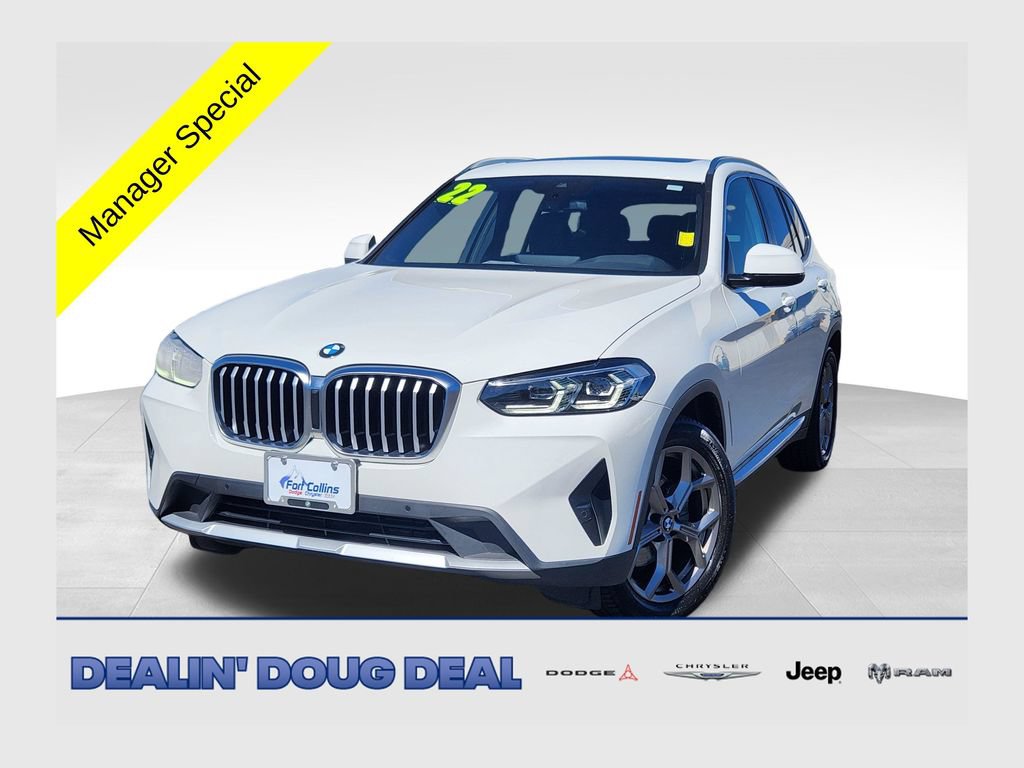 Used 2022 BMW X3 xDrive30i w/ Premium Package 2