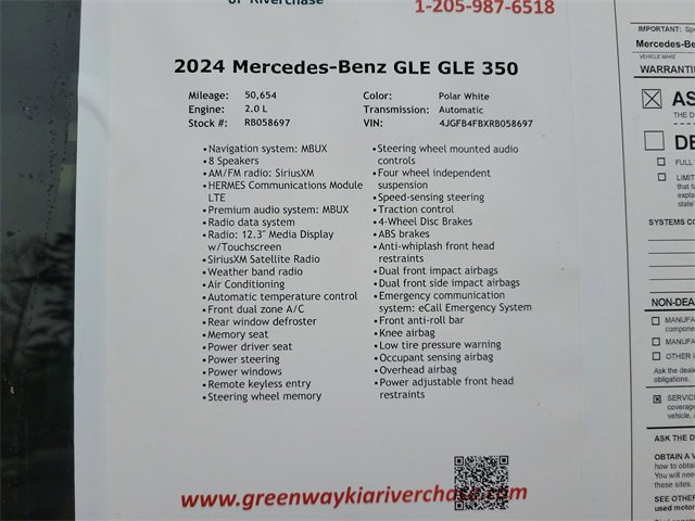 Used 2024 Mercedes-Benz GLE 350 4MATIC image 10