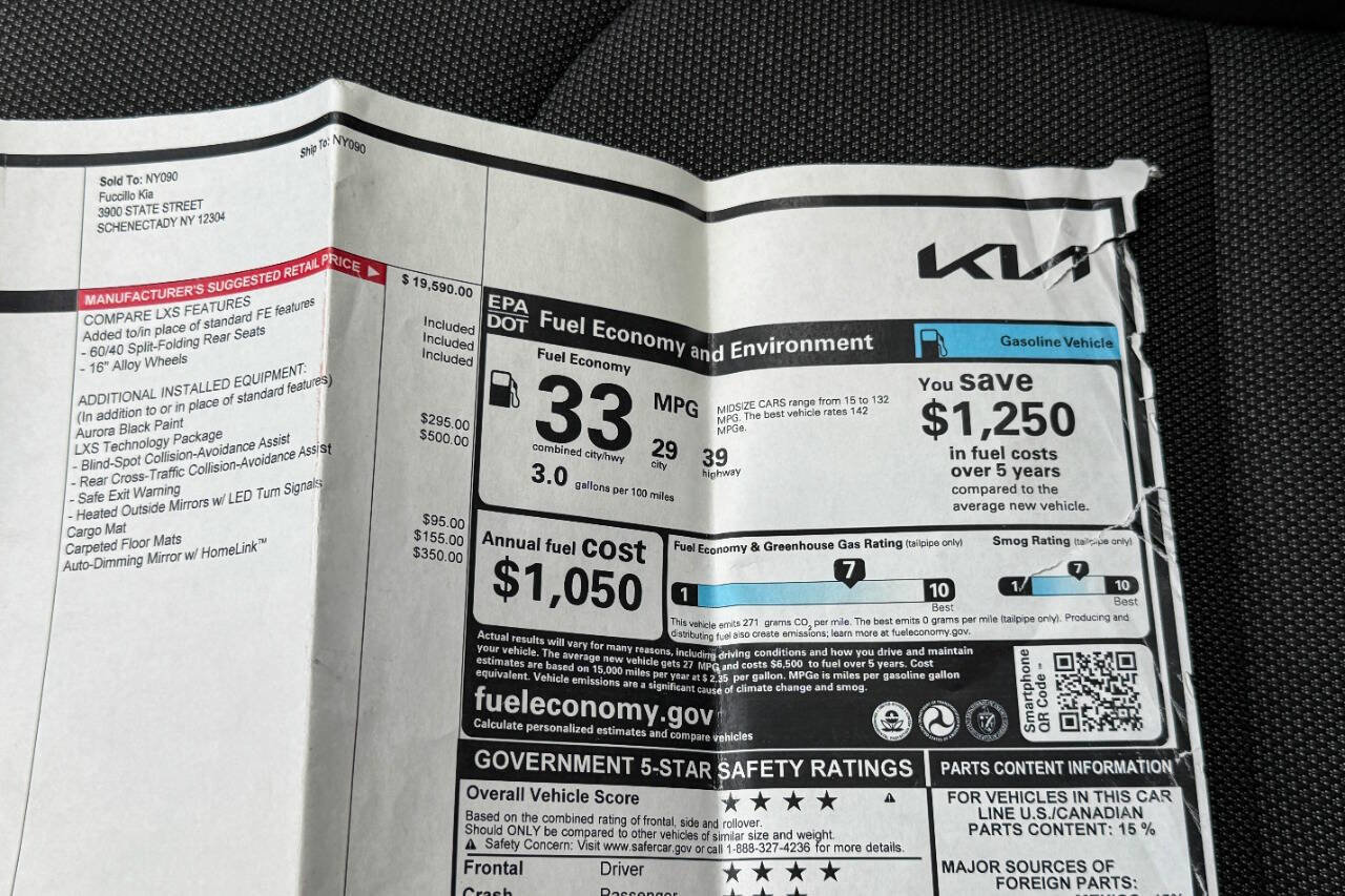 Used 2022 Kia Forte LXS w/ LXS Technology Package FWD image 33