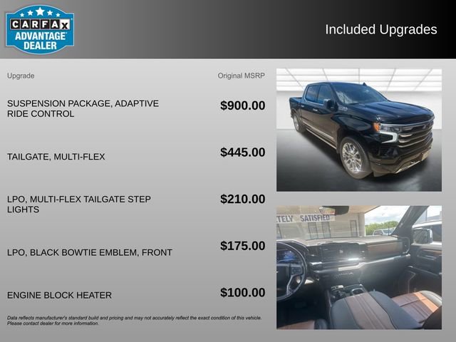 Used 2023 Chevrolet Silverado 1500 High Country w/ High Country Premium Package AWD/4WD image 5