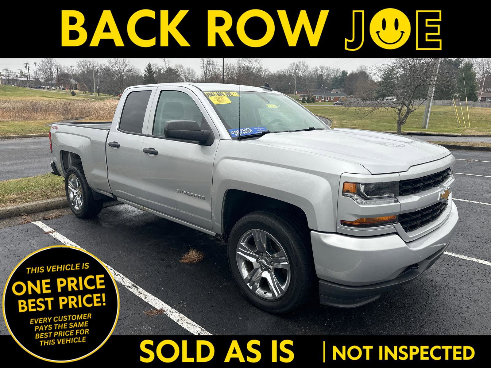 Used 2018 Chevrolet Silverado 1500 Custom w/ Custom Value Package image 1