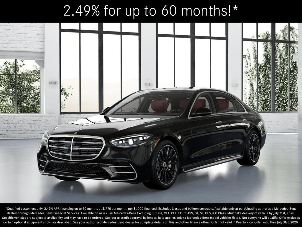 New 2026 Mercedes-Benz S 580 4MATIC Sedan image 40