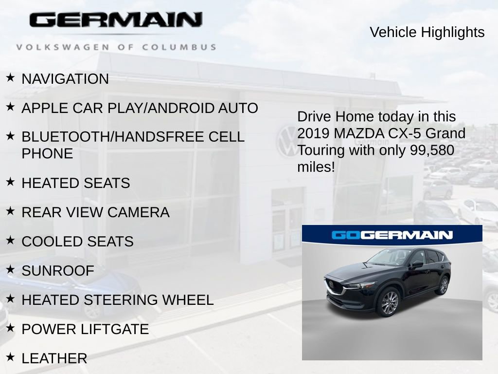 Used 2019 MAZDA CX-5 Grand Touring w/ GT Premium Package image 6