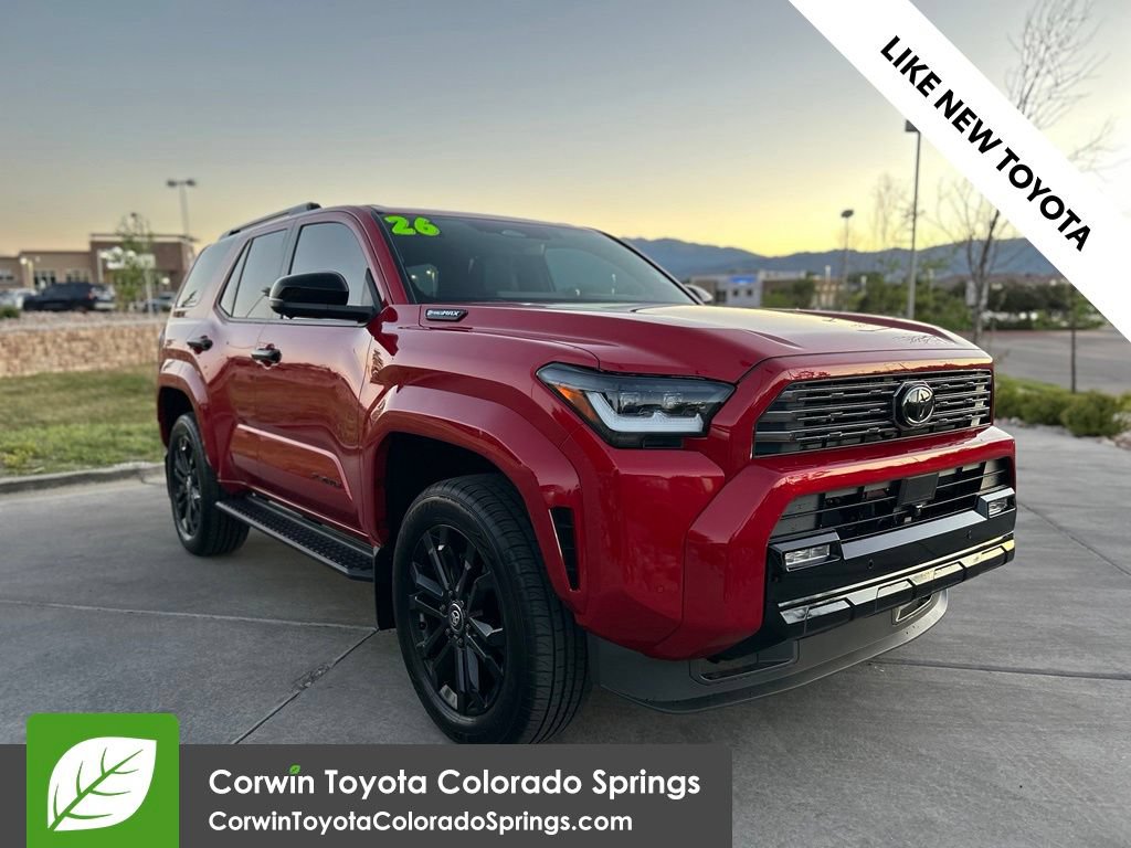 Used 2026 Toyota 4Runner Platinum AWD/4WD image 1