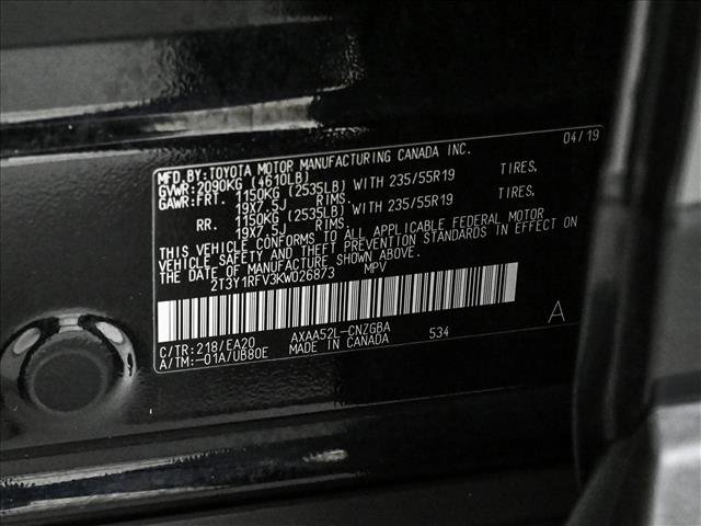 Used 2019 Toyota RAV4 Limited FWD image 25