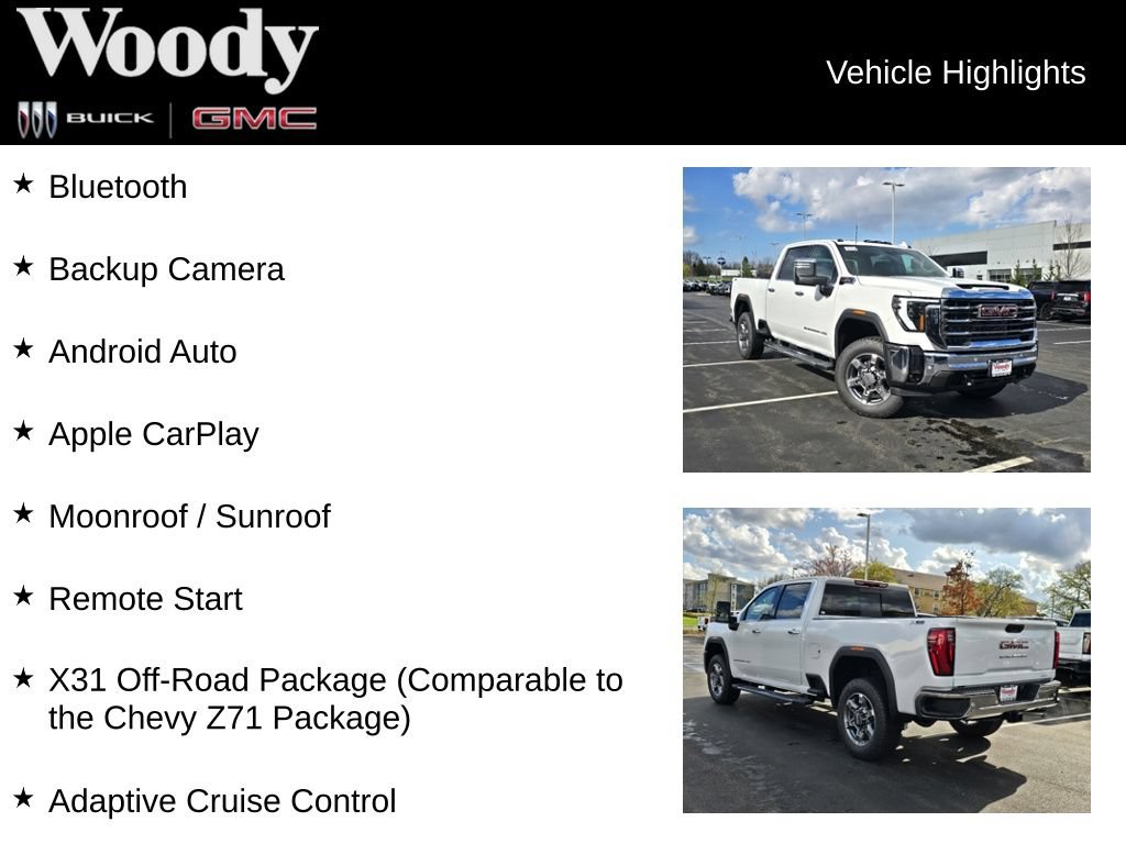 New 2026 GMC Sierra 2500 SLT w/ SLT Premium Package AWD/4WD image 3
