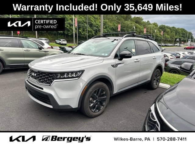 Certified 2023 Kia Sorento S w/ Panoramic Sunroof Package