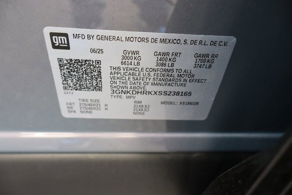 New 2025 Chevrolet Blazer EV RS image 35