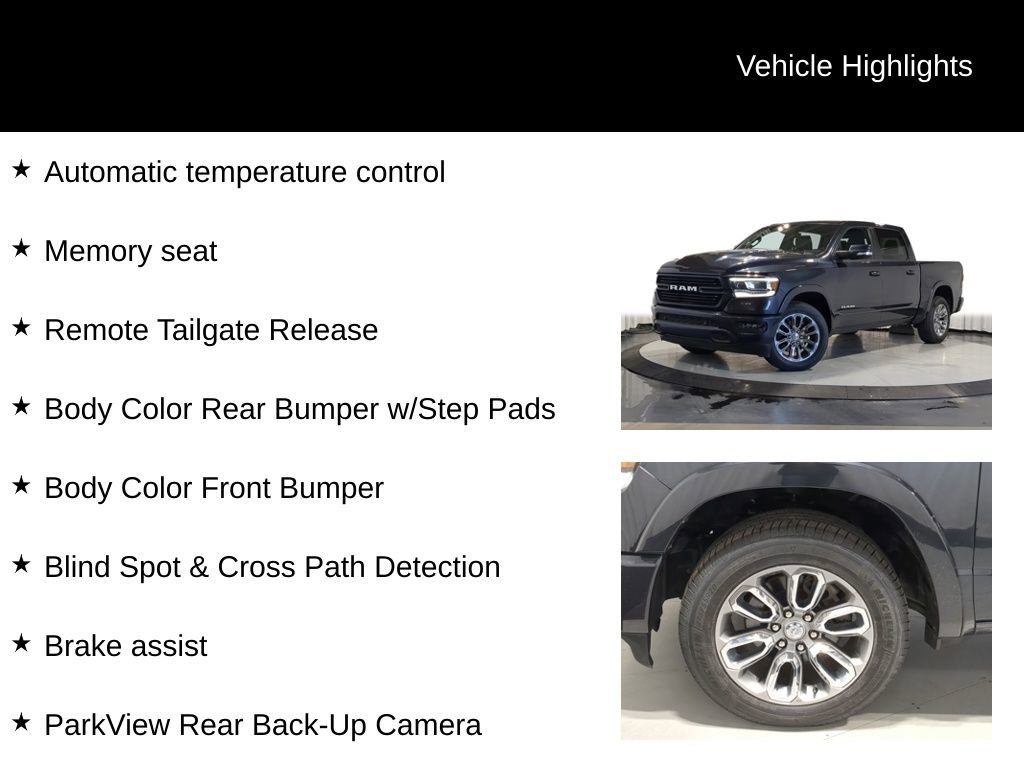 Used 2021 RAM 1500 Laramie w/ Sport Appearance Package image 25