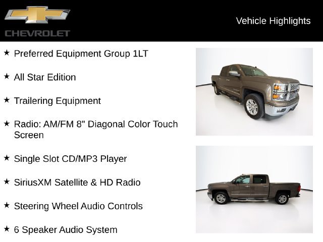 Certified 2014 Chevrolet Silverado 1500 LT w/ All Star Edition AWD/4WD image 5