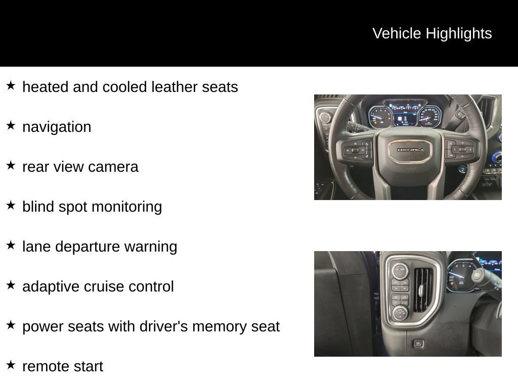 Used 2021 GMC Sierra 1500 Denali w/ Driver Alert Package II AWD/4WD image 10