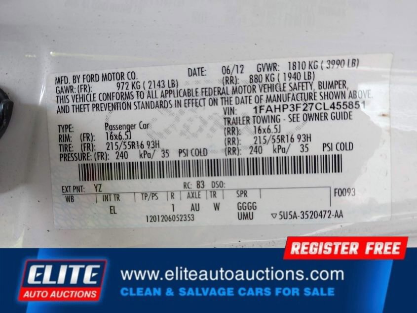 Used 2012 Ford Focus SE image 17