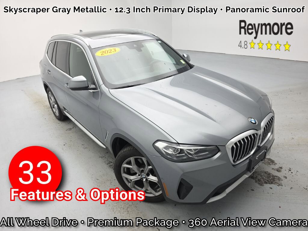 Used 2023 BMW X3 xDrive30i w/ Premium Package AWD/4WD image 1