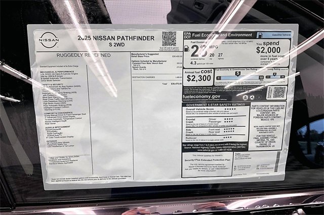 New 2025 Nissan Pathfinder S image 40