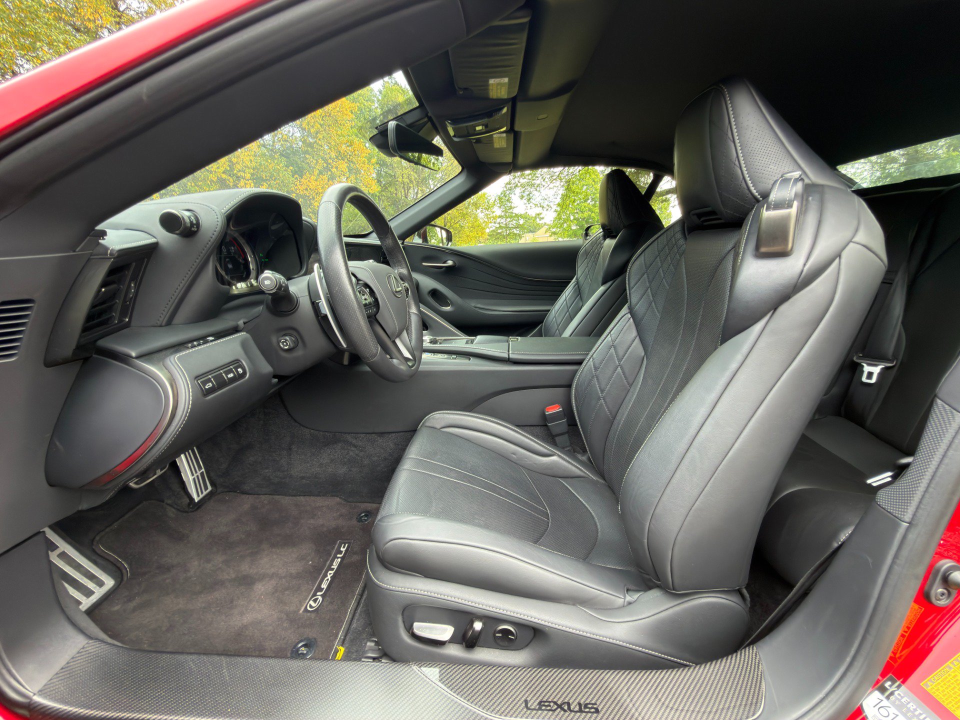 Used 2021 Lexus LC 500 Convertible w/ Touring Package RWD image 17