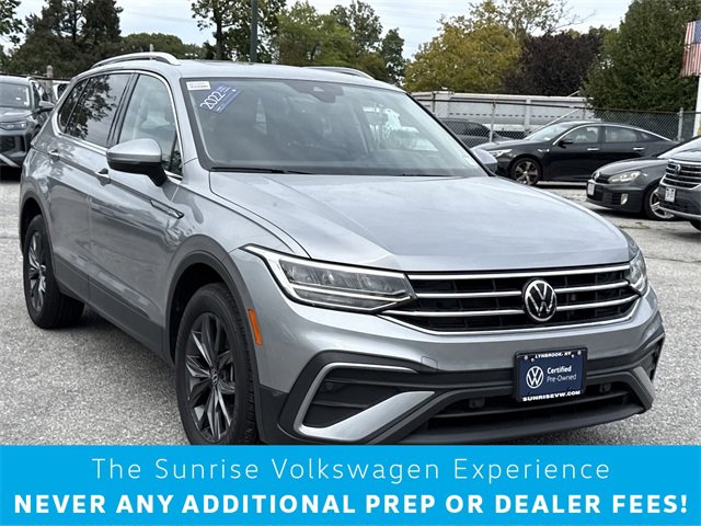 Certified 2022 Volkswagen Tiguan SE w/ Panoramic Sunroof Package