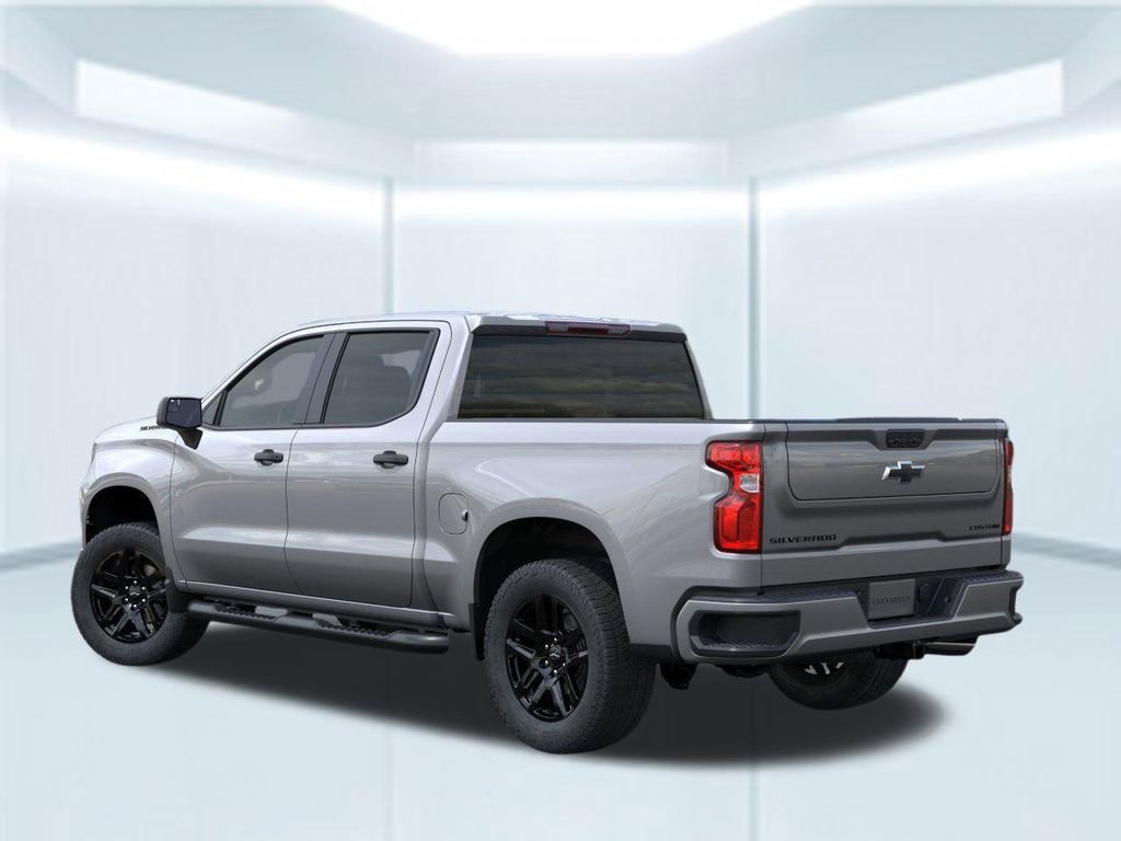 New 2026 Chevrolet Silverado 1500 Custom w/ Turbomax Blackout Package RWD image 6