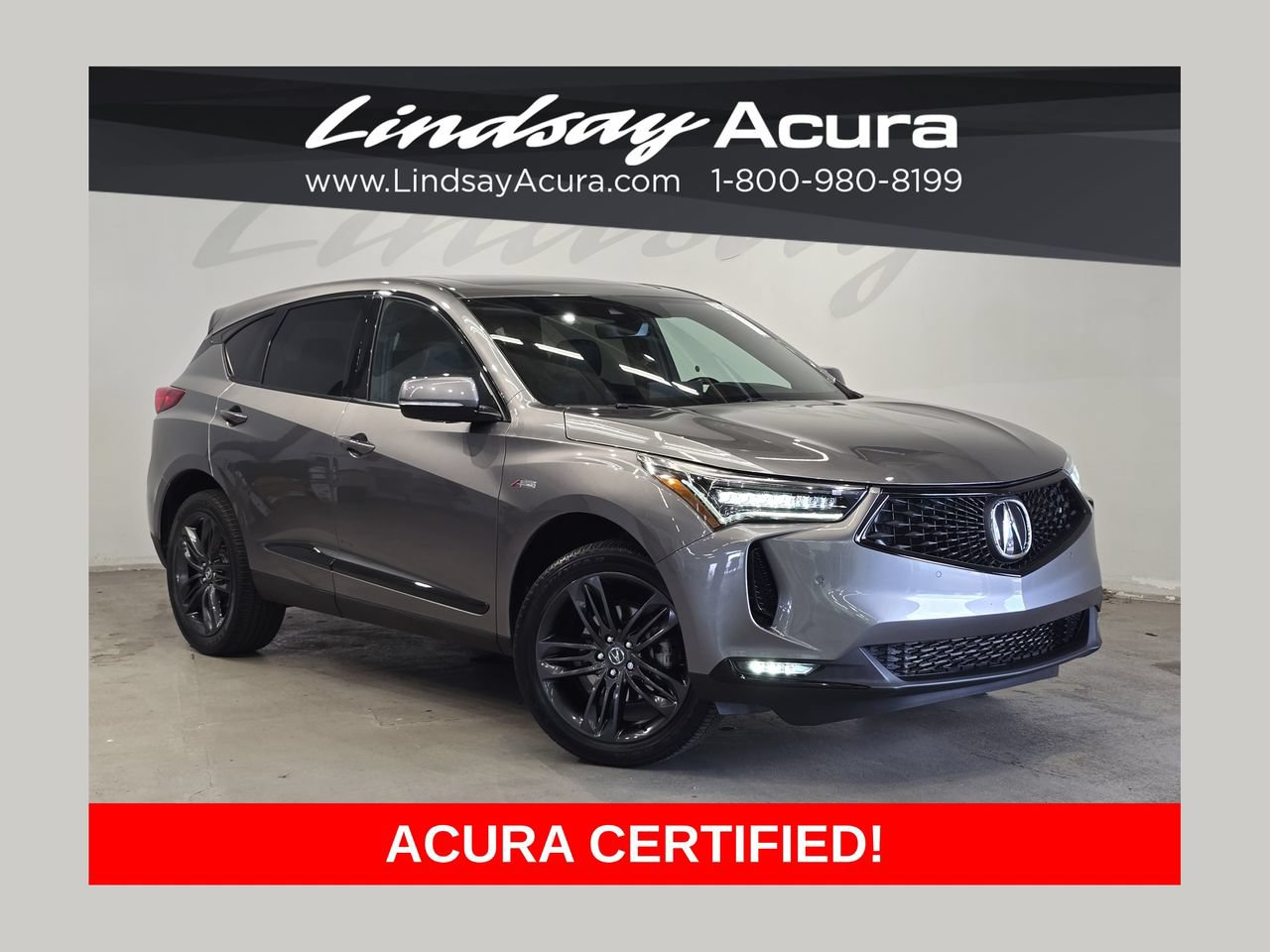 Certified 2023 Acura RDX w/ Advance Package AWD/4WD image 1