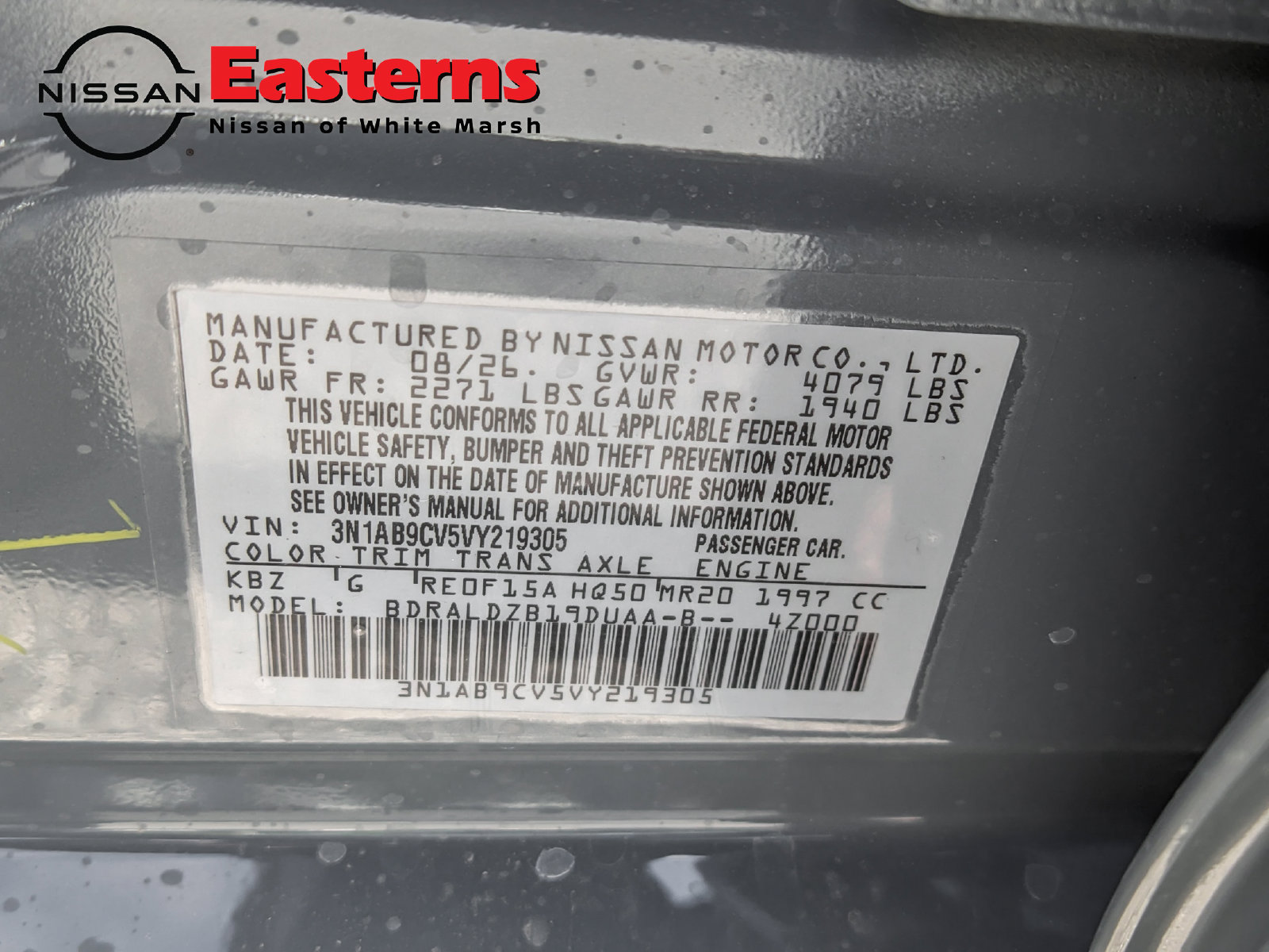 New 2027 Nissan Sentra SV FWD image 31